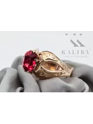 Ruby Original Vintage 14K Rose Gold Ring Vintage vrc135r